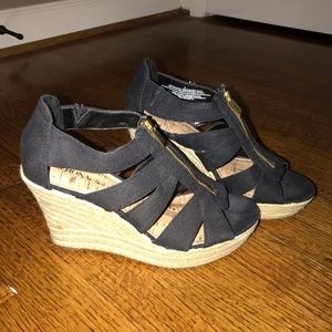 MERONA wedge heels